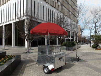 Heritage Hot Dog Cart – Premium Street Vending Cart | Hot Dog Cart